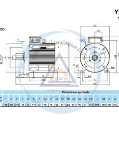 Alternative view of الکتروموتورجمکو 18.5KW 3000rpm (B35)